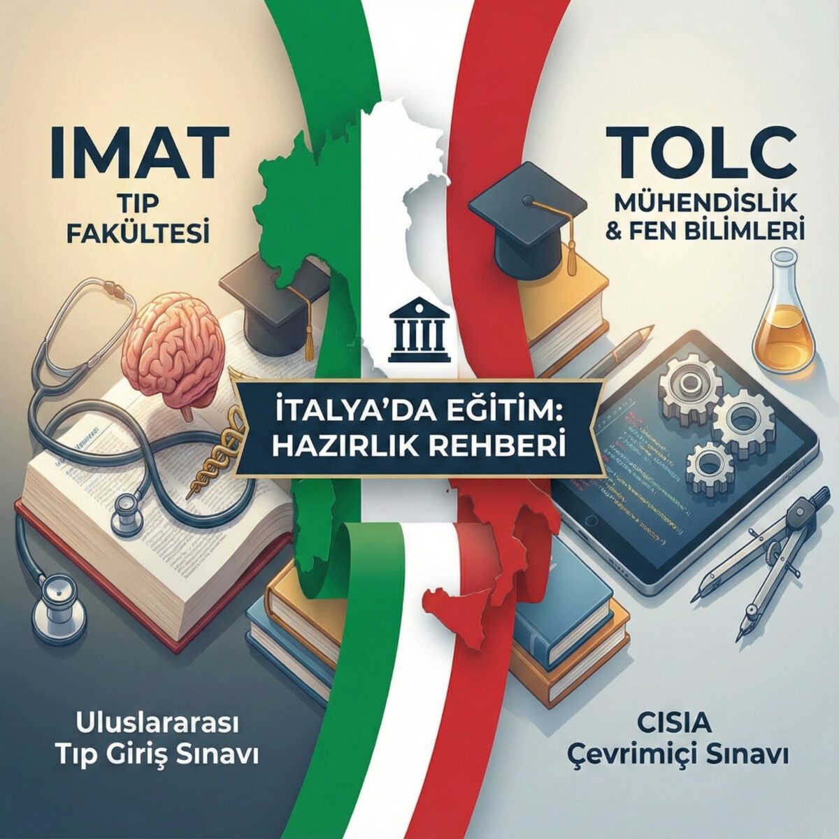 italya üniversitelerine giriş sınavları
