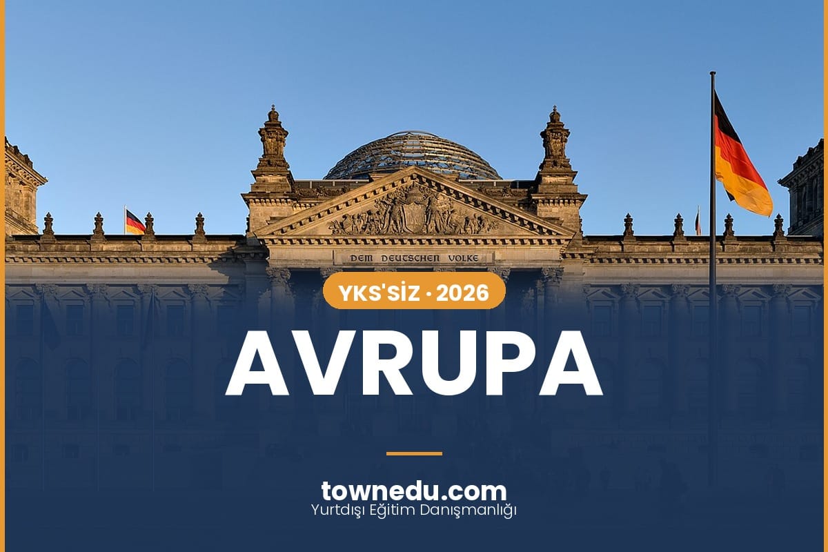 Berlin Reichstag - YKS şartı olmadan Avrupa üniversite 2026