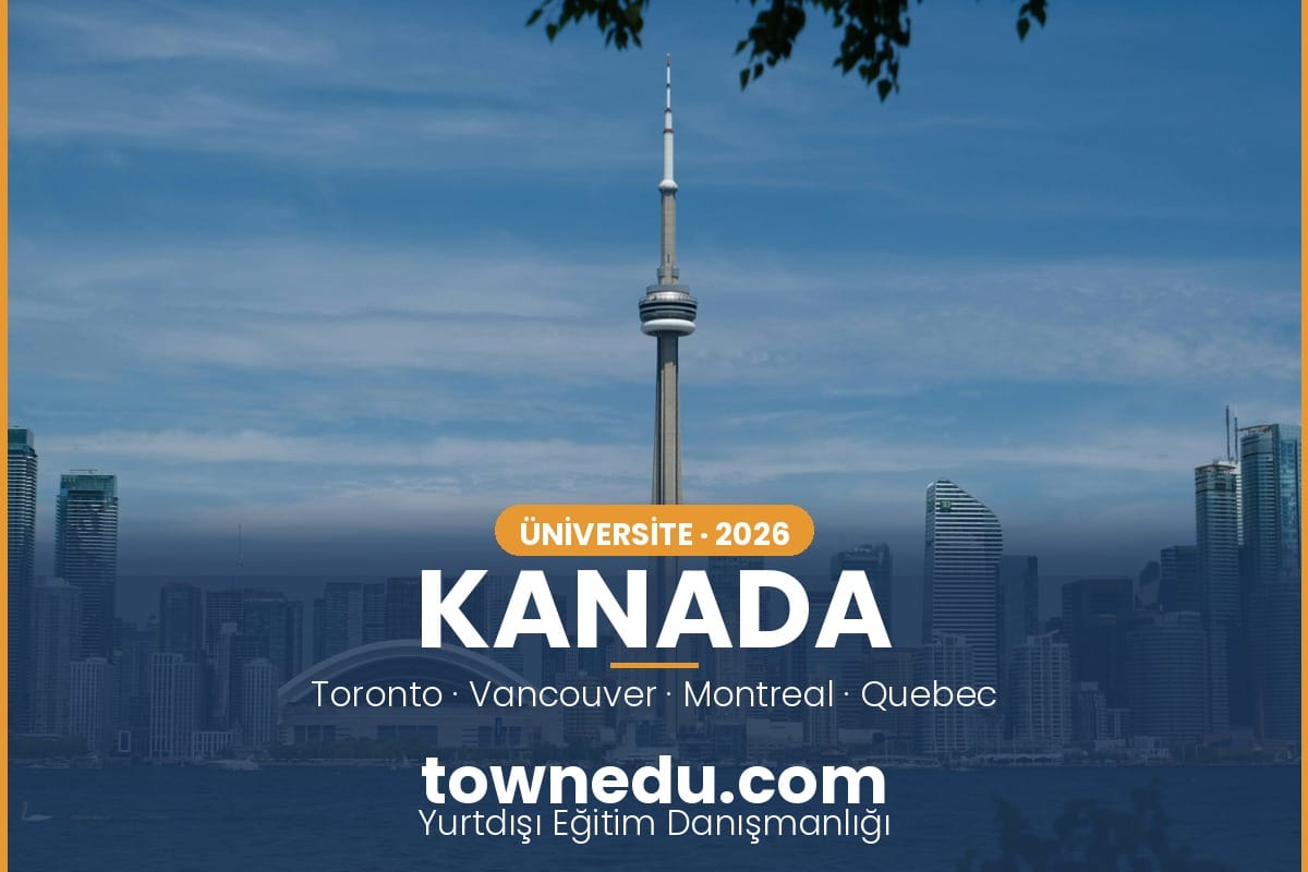 Kanada üniversite 2026 — Toronto skyline