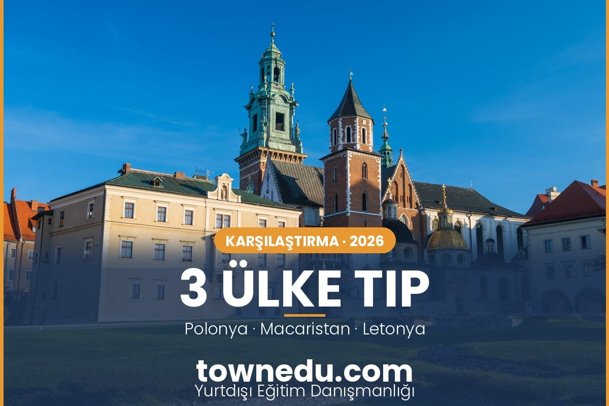 3 Ülke Tıp 2026 — Polonya, Macaristan, Letonya